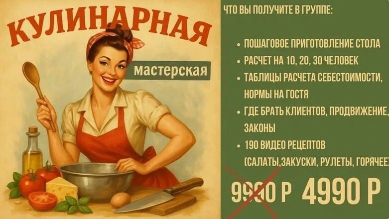 Кулинарная мастерская Светлана Смородина